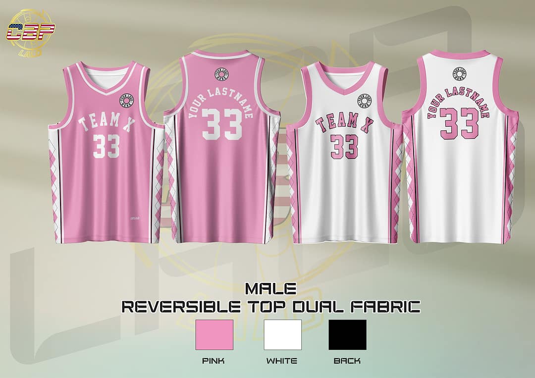 Team Basketball Reversible Game Top Jersey Only