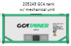 CGA W/MECHANICAL UNIT 20FT TANK CONTAINER 2 PACK