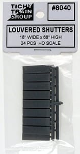 Ho 68'Louvered Shutters