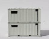USAU GRAY PATCH A 20FT STANDARD CONTAINERS 2 PACK