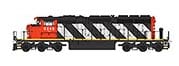 Canadian National Stripes SD40-2W - ANALOG - 4 RD#'S AVAILABLE
