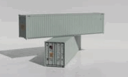 SEALAND 40FT HIGH CUBE CONTAINER