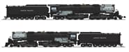 UP BLACK & GRAPHITE CHALLENGER EXCURSION LOCO #3985