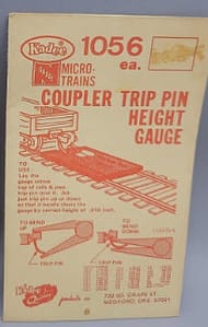 KADEE 1056 COUPLER HEIGHT TRIP PIN GAUGE - 38 PCS LEFT