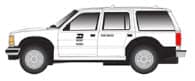 1993 FORD EXPLORER - BURLINGTON NORTHERN