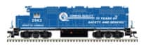 CONRAIL "SPIRIT OF CONRAIL" GP38 RD# 2943
