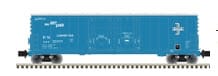Z MASTER 53' EVANS DOUBLE PLUG DOOR BOX CAR BOSTON & MAINE #134