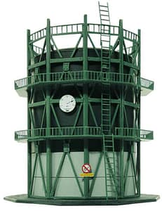 GASOMETER BUILDING KIT - Dimensions: 111 x 111 x 116mm / 4.4 x 4.4 x 4.6"