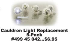 CAULDRON LIGHT REPLACEMENT 5 PK