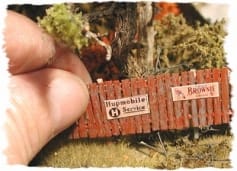 N SCALE INSTA FENCE