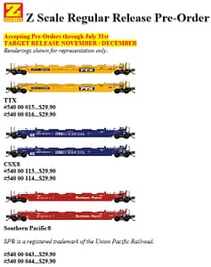 Z SCALE TTX HUSKY STACK