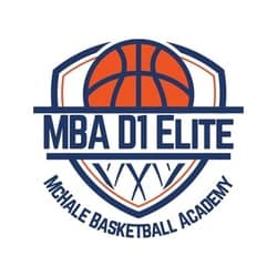 MBA D1 Elite — McHale Basketball Academy logo