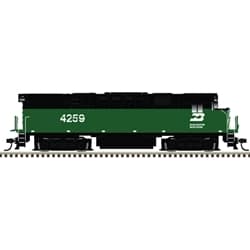 HO MASTER SILVER C425 BURLINGTON NORTHERN #4253
