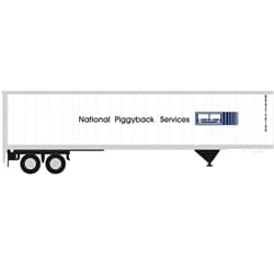 N MASTER 45' PINES TRAILER NATIONAL PIGGYBACK SERVICE #750122
