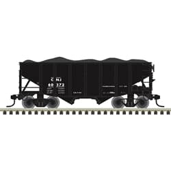 N MASTER 55-TON FISHBELLY COAL HOPPER CENTRAL RR OF NJ #60372