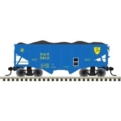 N MASTER 55-TON FISHBELLY COAL HOPPER DELAWARE & HUDSON #4847