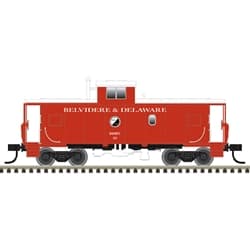 HO MASTER STANDARD VISION CABOOSE BELVIDERE & DELAWARE #595
