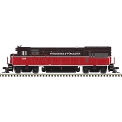 N MASTER U23B GOLD PROVIDENCE & WORCESTER W/DITCH LIGHTS #2209