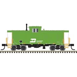 N MASTER EXTENDED VISION CABOOSE BURLINGTON NORTHERN #12510