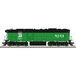 HO MASTER SD-24 GOLD HIGH HOOD BURLINGTON NORTHERN #6243