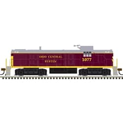 HO MASTER RS-3 GOLD OHIO CENTRAL 1077
