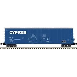 HO MASTER 53' EVANS DOUBLE PLUG DOOR BOX CAR USLX - CYPRUS #17041