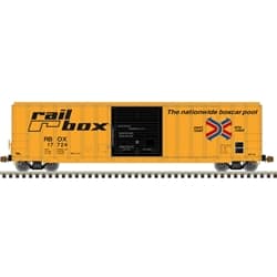 HO MASTER FMC 5077 SINGLE DOOR BOX CAR RAILBOX #17451