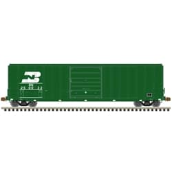 N MASTER FMC 5077 SINGLE DOOR BOX CAR BURLINGTON NORTHERN #250032