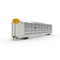 HO MASTER TRINITY HOURGLASS AUTO RACK PROVIDENCE & WORCESTER / GATX #405657