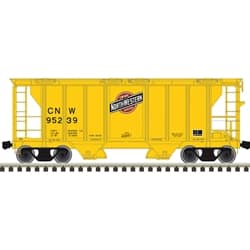 HO TRAINMAN PS-2 COVERED HOPPER CHICAGO NORTH WESTERN #95239