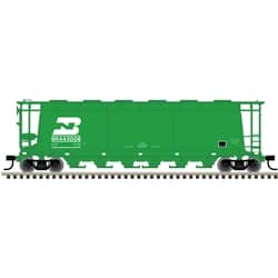 HO MASTER 6-BAY CYLINDRICAL HOPPER BURLINGTON NORTHERN #443008