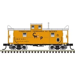HO TRAINMAN C&O CUPOLA CABOOSE FERROCARRIL CHIHUAHUA AL PACIFICO #681