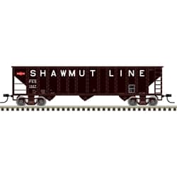 N TRAINMAN 90-TON HOPPER PITTSBURGH & SHAWMUT #1327