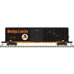 N TRAINMAN 50'6" BOX CAR WHEELING & LAKE ERIE #2025