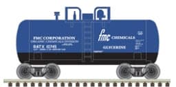 N Beer Can Tank Car FMC Chem 10744