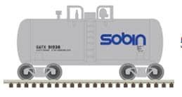 N Beer Can Tank Car Sobin 91933