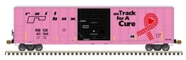 RAILBOX - ON TRACK FOR A CURE FMC 5077 SSD BOXCAR RD# 40188
