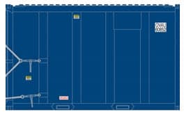 HO TM 20FT HIGH-CUBE MSW CONTAINER OVAU SET #2