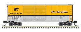 DRGW 40FT DOUBLE DOOR BOXCAR # 60305