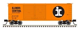ILLINOIS CENTRAL 40FT DOUBLE DOOR BOXCAR # 137162