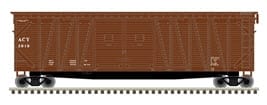 ACY 50FT SINGLE SHEATHED BOXCAR RD# 3808