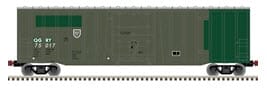 QUEBEC GATINEAU NSC 50FT PLUG DOOR BOXCAR RD# 75284