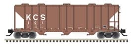 KANSAS CITY SOUTHERN PS 4000 COVERED HOPPER #101