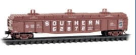 SOUTHERN 50FT STEEL SIDE FIXED END GONDOLA RD# 62872