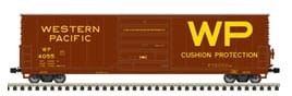 WESTERN PACIFIC X72 BOXCAR RD# 4058