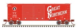 GN 40FT DOUBLE DOOR BOXCAR 3 PACK