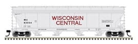 WISCONSIN CENTRAL 5250 COVERED HOPPER RD# 83004