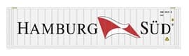 HAMBURG SUD - SET #1 40FT REFRIGERATED CONTAINERS - 3 PACK