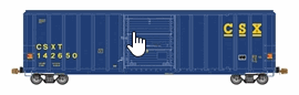 CSX FMC 5347 BOXCAR # 142595