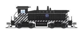 EMD NW2 Switcher, ATSF 2414, Zebra Stripes, Paragon4 Sound/DC/DCC, N - 1 PC LEFT